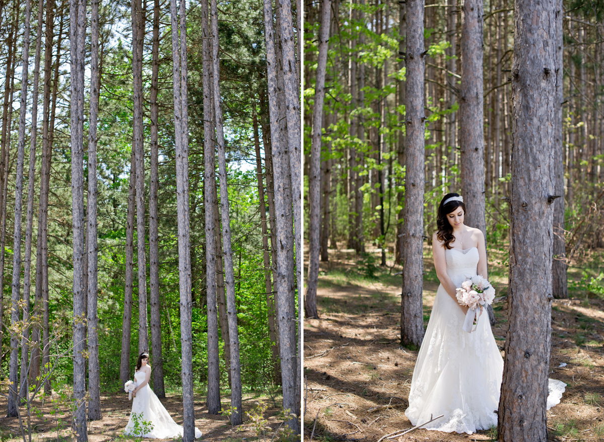 ottawa south, wedding, natural light, summer, forest