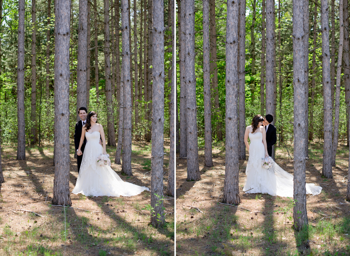 ottawa south, wedding, natural light, summer, forest