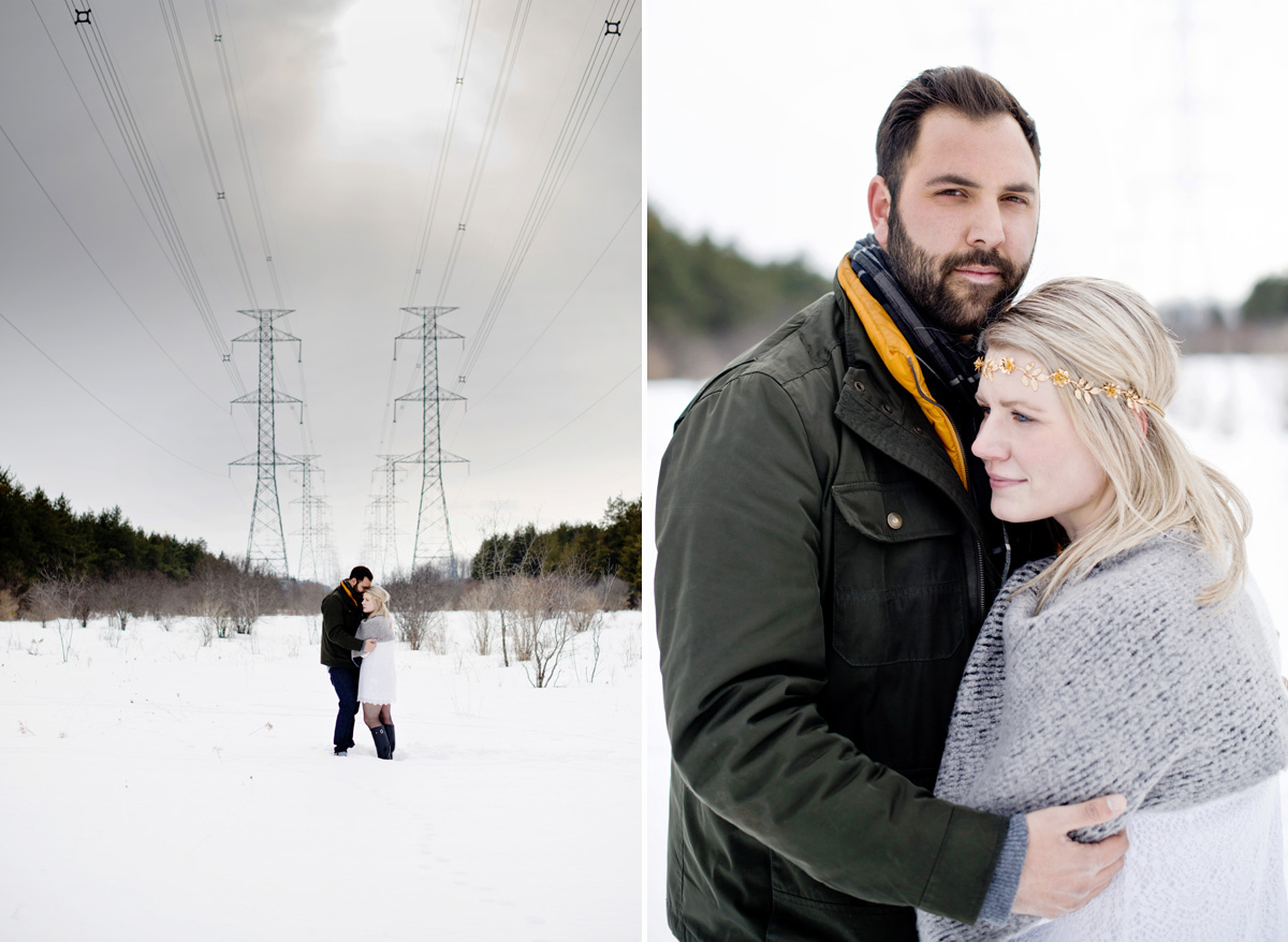 ottawa wedding photography, ottawa wedding photographer, portraits, engagement, kanata, natural light, ottawa, rustic, winter