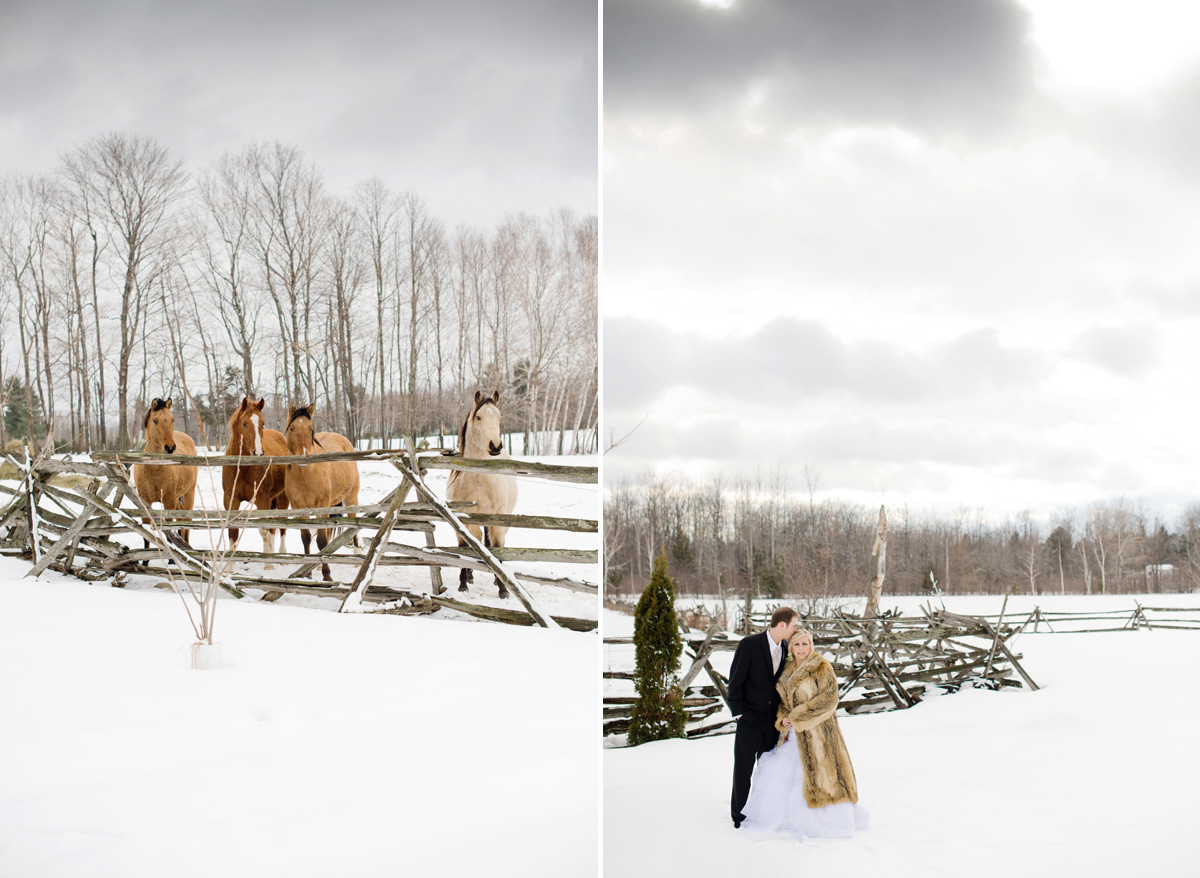 ottawa wedding photographer, ottawa wedding photography, brockville, maplehurst manor, natural light, rustic, wedding, winter